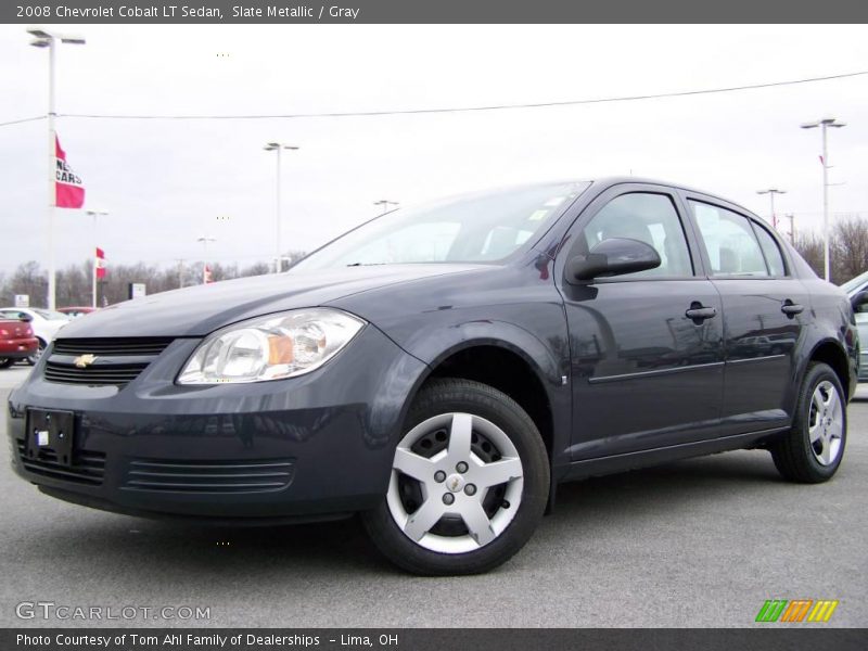 Slate Metallic / Gray 2008 Chevrolet Cobalt LT Sedan
