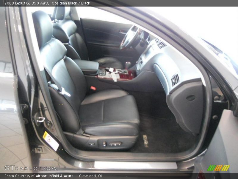 Obsidian Black / Black 2008 Lexus GS 350 AWD
