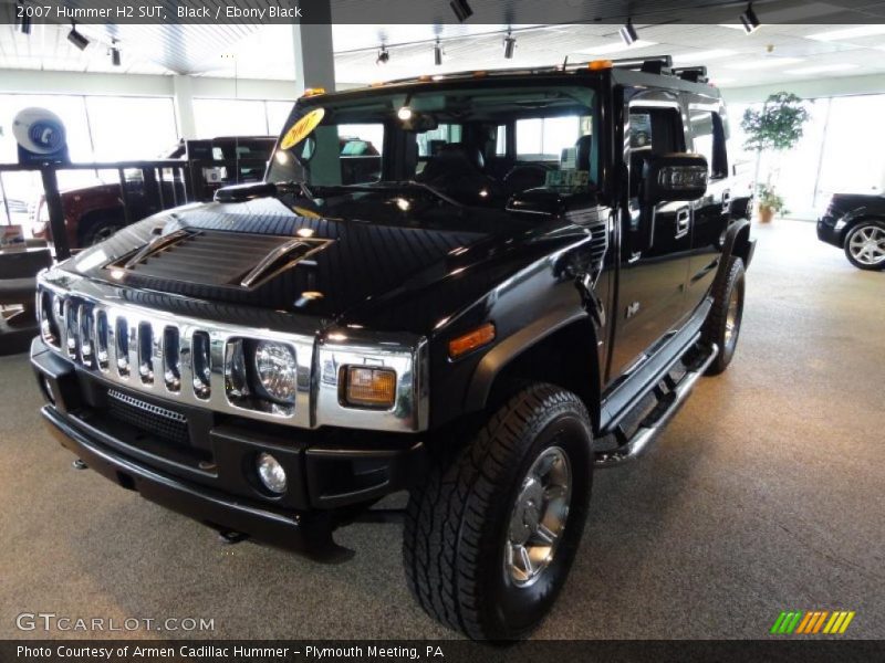 Black / Ebony Black 2007 Hummer H2 SUT