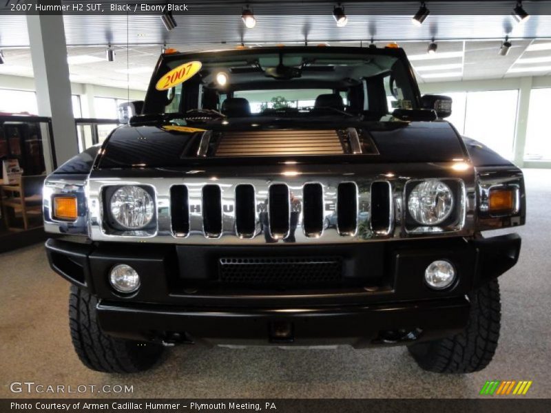 Black / Ebony Black 2007 Hummer H2 SUT