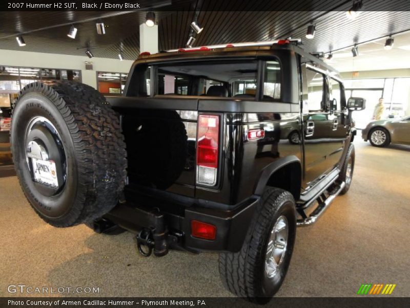 Black / Ebony Black 2007 Hummer H2 SUT