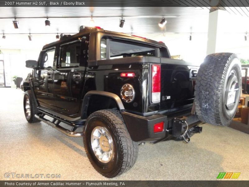 Black / Ebony Black 2007 Hummer H2 SUT