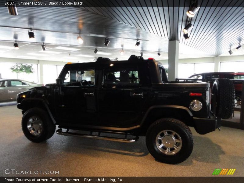 Black / Ebony Black 2007 Hummer H2 SUT