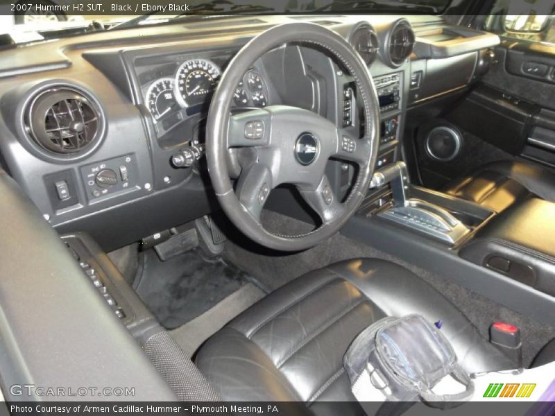 Black / Ebony Black 2007 Hummer H2 SUT