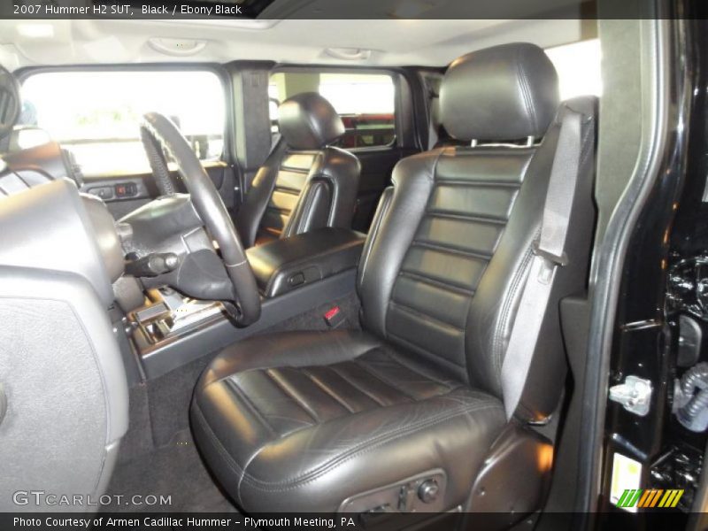 Black / Ebony Black 2007 Hummer H2 SUT
