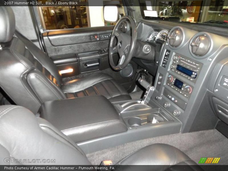Black / Ebony Black 2007 Hummer H2 SUT