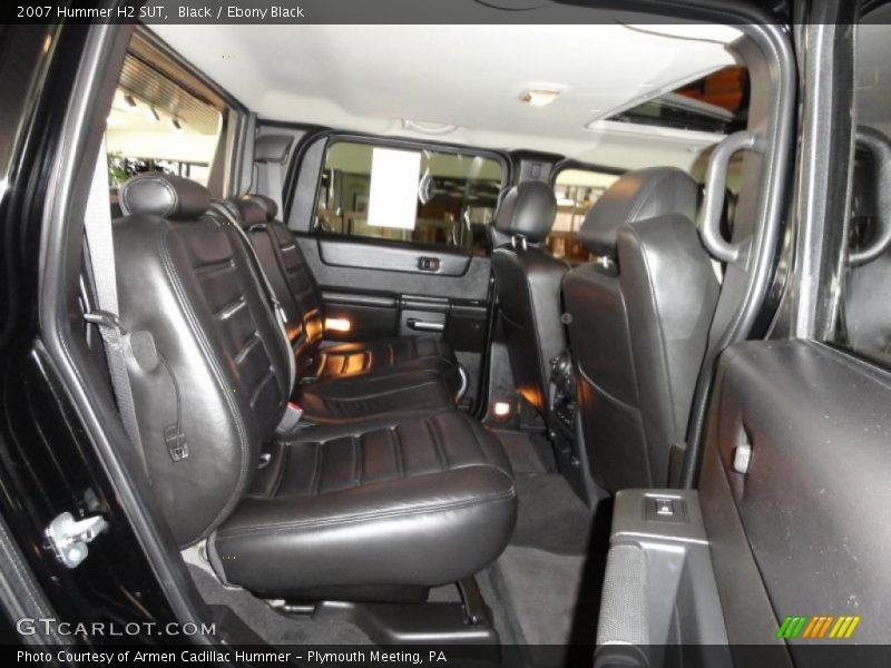 Black / Ebony Black 2007 Hummer H2 SUT