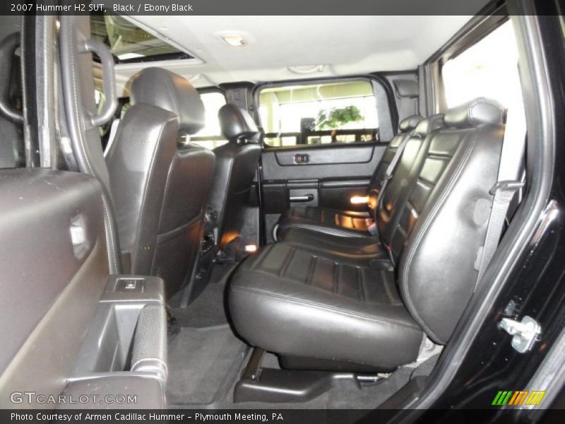 Black / Ebony Black 2007 Hummer H2 SUT