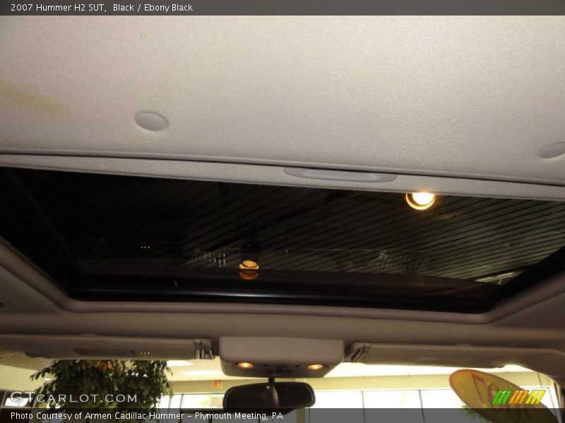 Black / Ebony Black 2007 Hummer H2 SUT