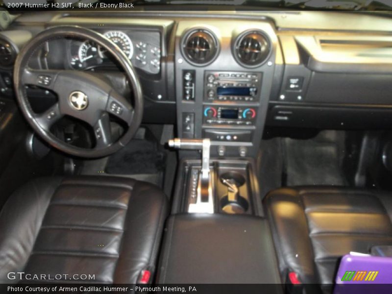 Black / Ebony Black 2007 Hummer H2 SUT