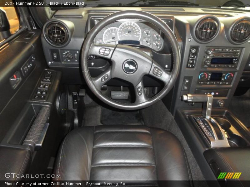 Black / Ebony Black 2007 Hummer H2 SUT