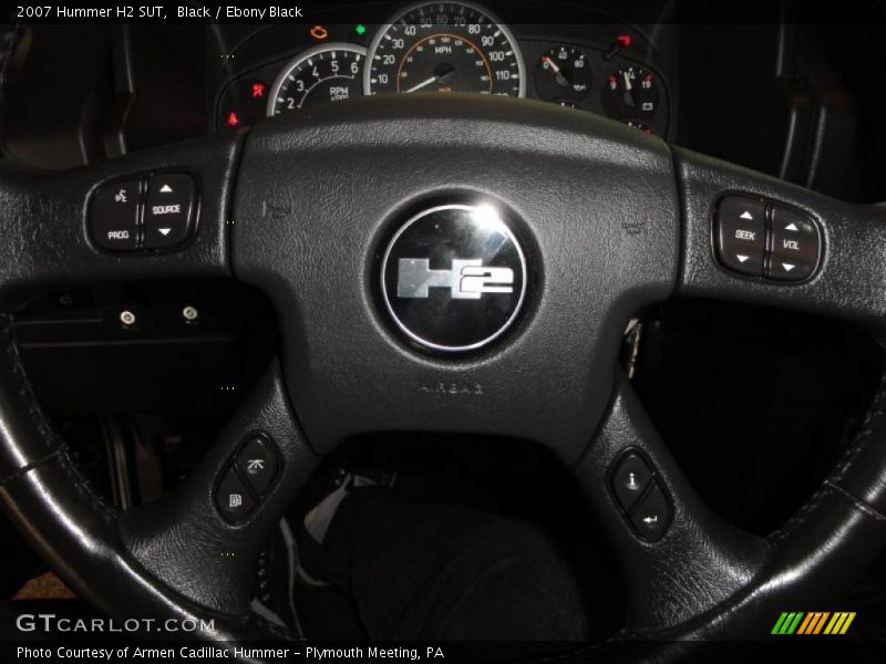 Black / Ebony Black 2007 Hummer H2 SUT