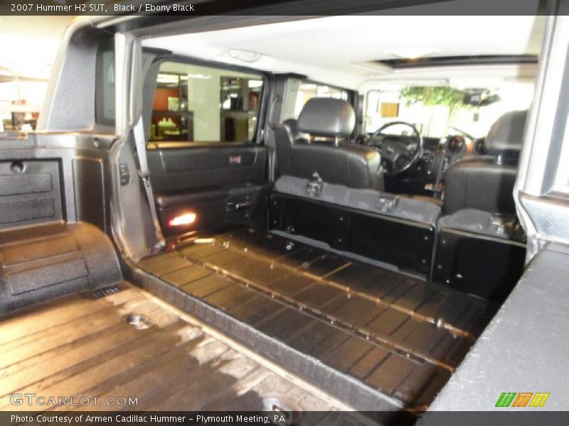 Black / Ebony Black 2007 Hummer H2 SUT