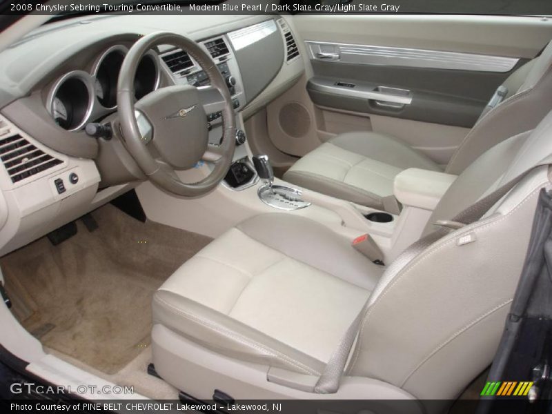 Modern Blue Pearl / Dark Slate Gray/Light Slate Gray 2008 Chrysler Sebring Touring Convertible
