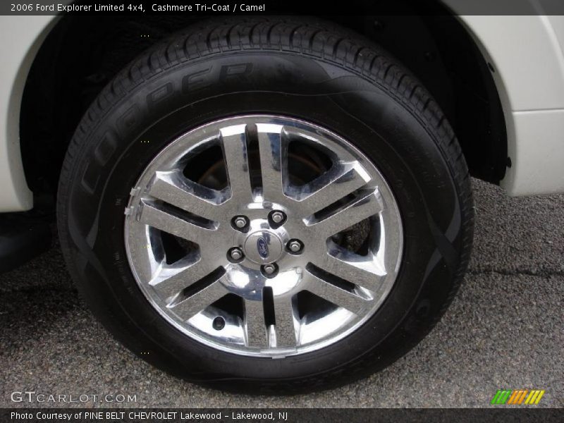 Cashmere Tri-Coat / Camel 2006 Ford Explorer Limited 4x4
