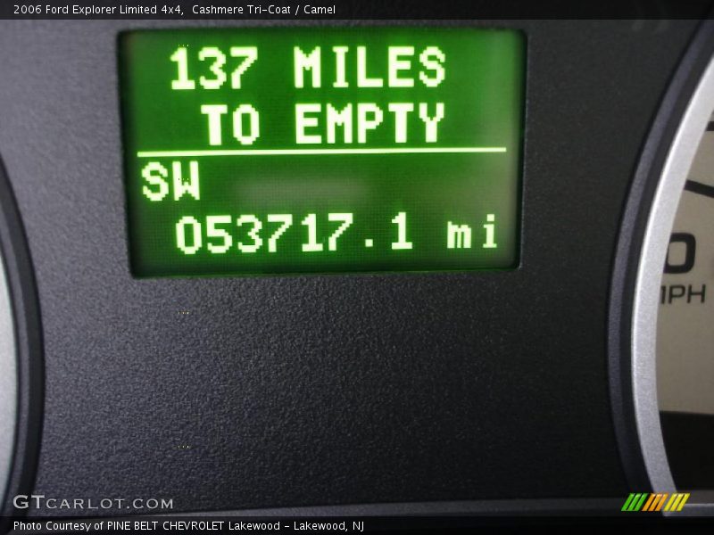 Cashmere Tri-Coat / Camel 2006 Ford Explorer Limited 4x4