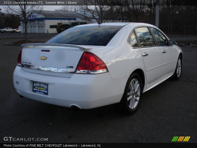 Summit White / Ebony 2010 Chevrolet Impala LTZ