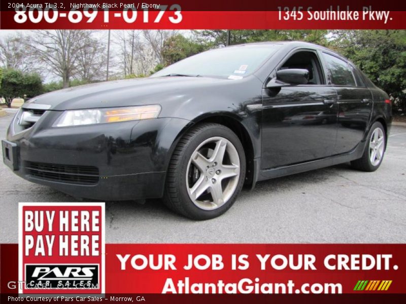 Nighthawk Black Pearl / Ebony 2004 Acura TL 3.2