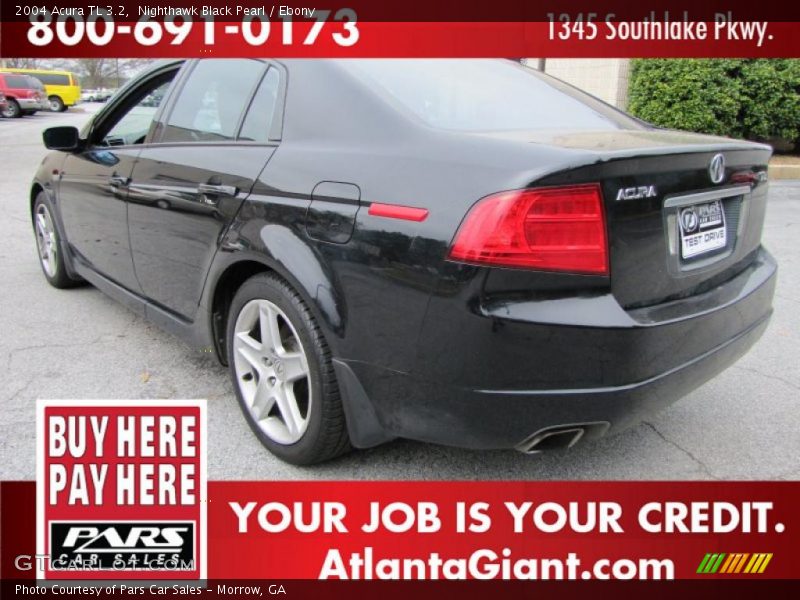 Nighthawk Black Pearl / Ebony 2004 Acura TL 3.2