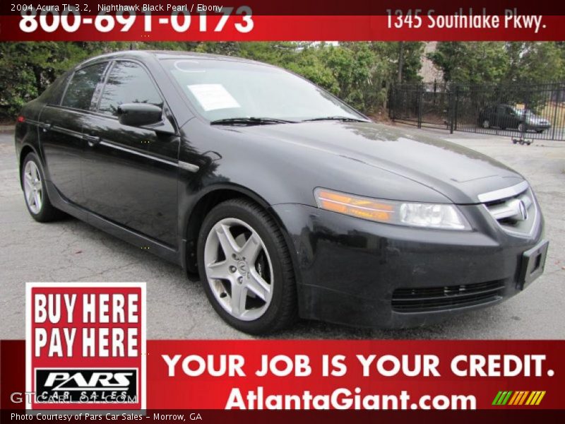 Nighthawk Black Pearl / Ebony 2004 Acura TL 3.2