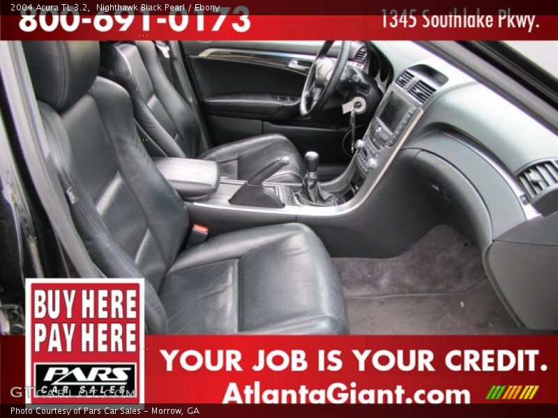 Nighthawk Black Pearl / Ebony 2004 Acura TL 3.2