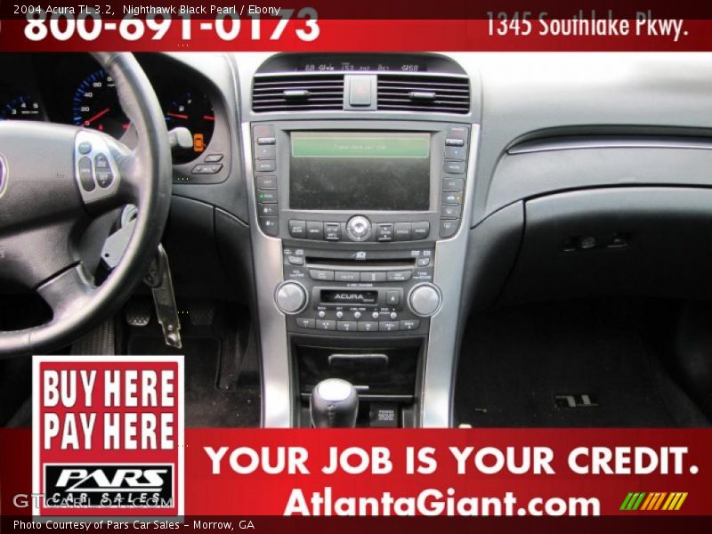 Nighthawk Black Pearl / Ebony 2004 Acura TL 3.2