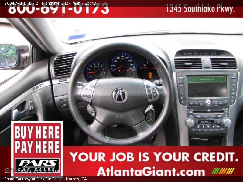 Nighthawk Black Pearl / Ebony 2004 Acura TL 3.2