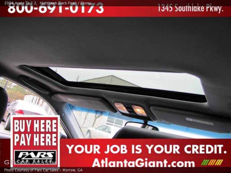 Nighthawk Black Pearl / Ebony 2004 Acura TL 3.2