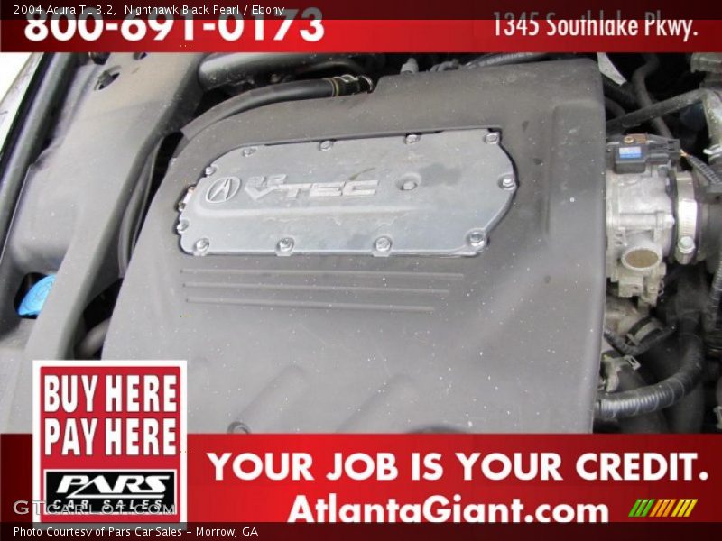 Nighthawk Black Pearl / Ebony 2004 Acura TL 3.2