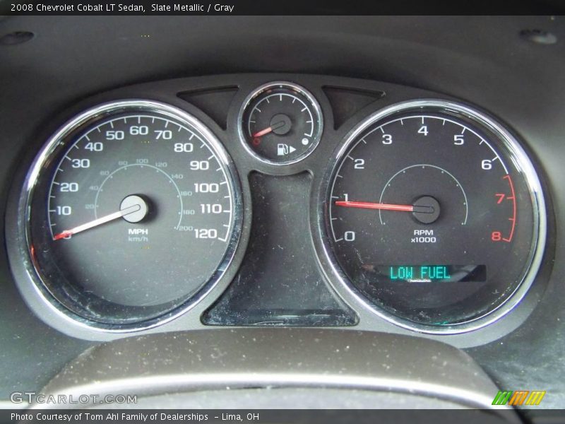 Slate Metallic / Gray 2008 Chevrolet Cobalt LT Sedan
