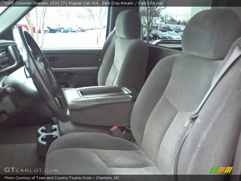 Dark Gray Metallic / Dark Charcoal 2005 Chevrolet Silverado 1500 Z71 Regular Cab 4x4