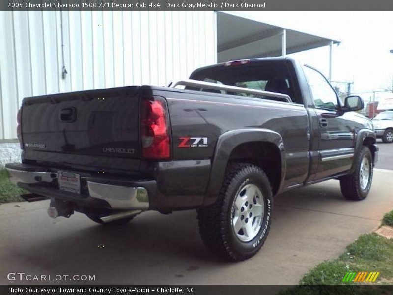 Dark Gray Metallic / Dark Charcoal 2005 Chevrolet Silverado 1500 Z71 Regular Cab 4x4