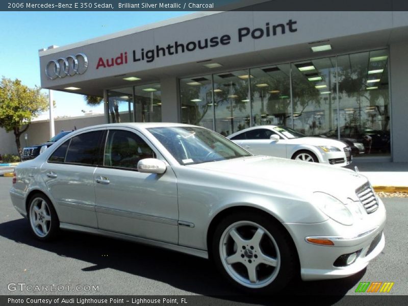 Brilliant Silver Metallic / Charcoal 2006 Mercedes-Benz E 350 Sedan