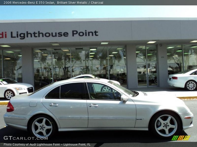 Brilliant Silver Metallic / Charcoal 2006 Mercedes-Benz E 350 Sedan
