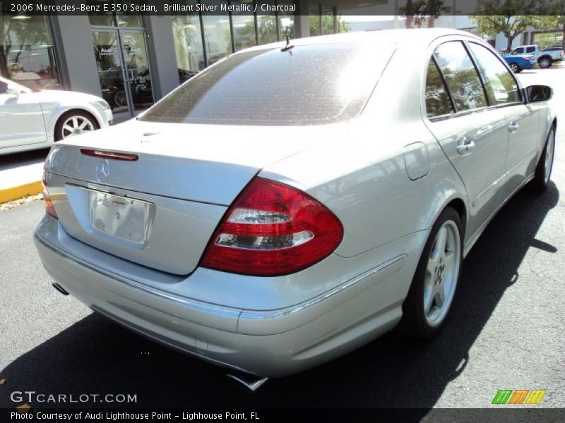 Brilliant Silver Metallic / Charcoal 2006 Mercedes-Benz E 350 Sedan