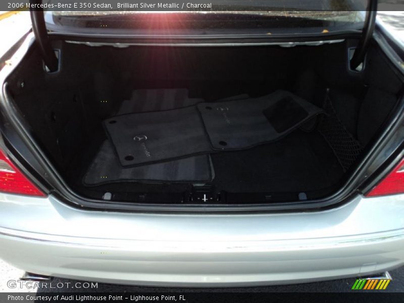 Brilliant Silver Metallic / Charcoal 2006 Mercedes-Benz E 350 Sedan
