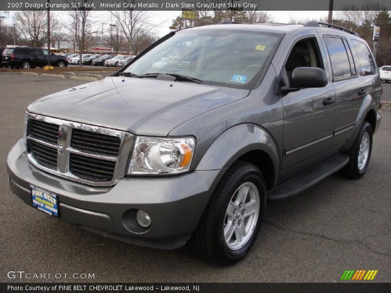 Mineral Gray Metallic / Dark Slate Gray/Light Slate Gray 2007 Dodge Durango SLT 4x4
