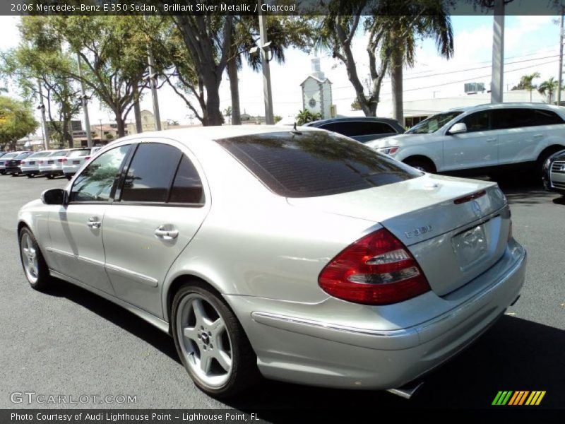 Brilliant Silver Metallic / Charcoal 2006 Mercedes-Benz E 350 Sedan