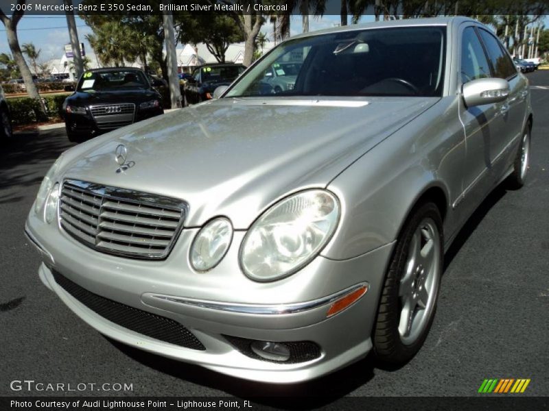 Brilliant Silver Metallic / Charcoal 2006 Mercedes-Benz E 350 Sedan