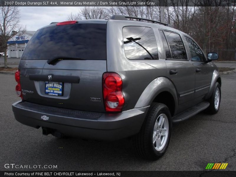 Mineral Gray Metallic / Dark Slate Gray/Light Slate Gray 2007 Dodge Durango SLT 4x4