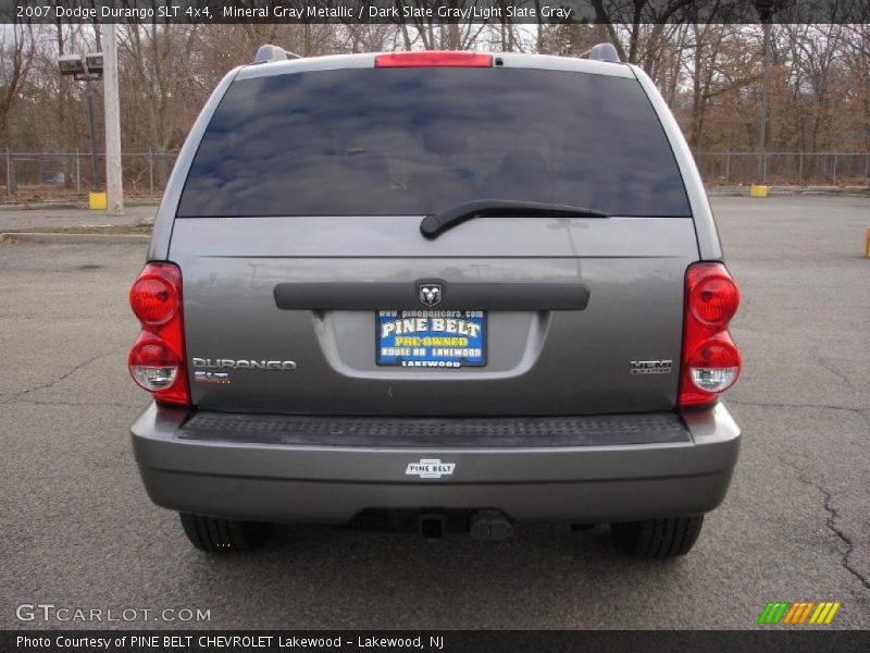 Mineral Gray Metallic / Dark Slate Gray/Light Slate Gray 2007 Dodge Durango SLT 4x4