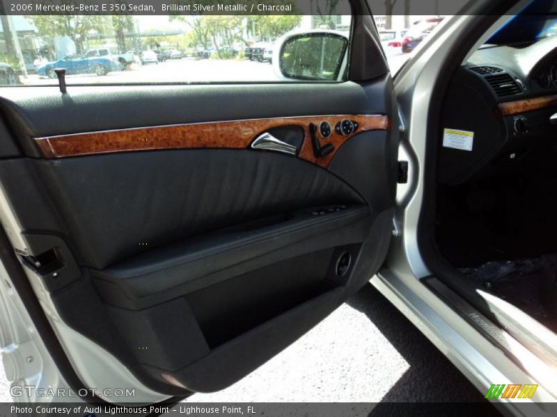 Brilliant Silver Metallic / Charcoal 2006 Mercedes-Benz E 350 Sedan