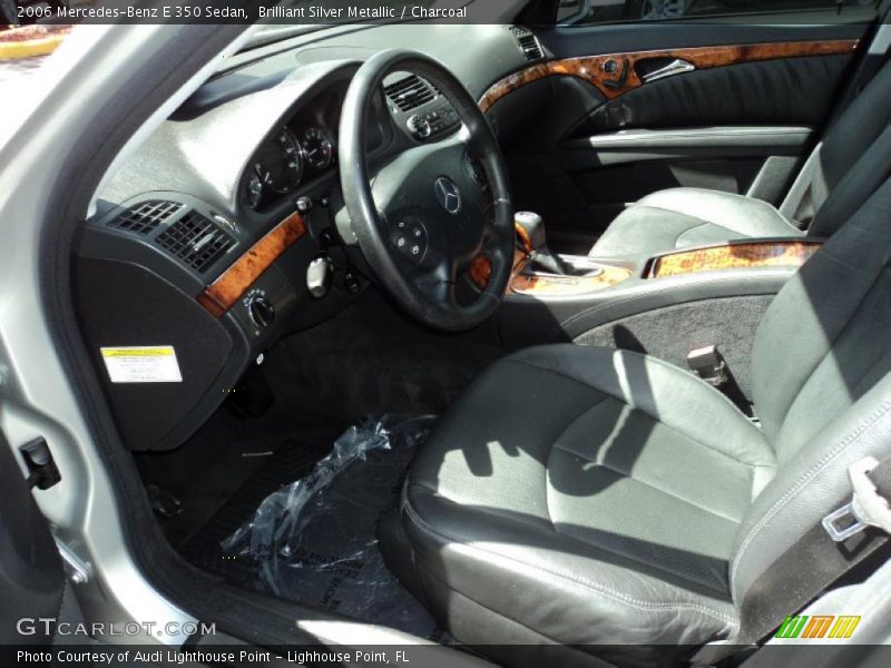 Brilliant Silver Metallic / Charcoal 2006 Mercedes-Benz E 350 Sedan