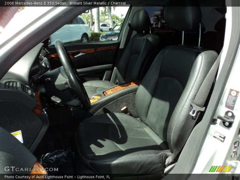 Brilliant Silver Metallic / Charcoal 2006 Mercedes-Benz E 350 Sedan