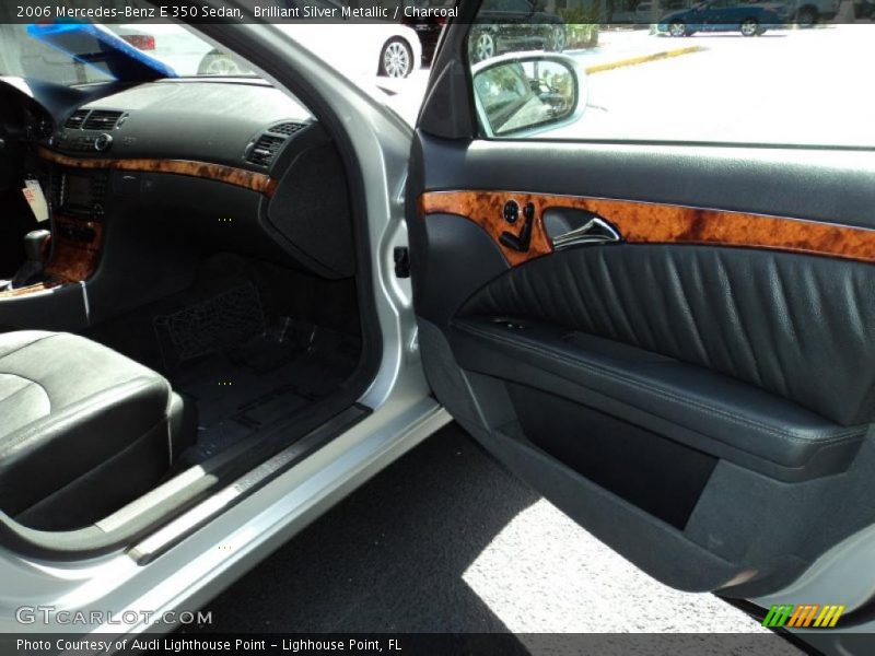 Brilliant Silver Metallic / Charcoal 2006 Mercedes-Benz E 350 Sedan