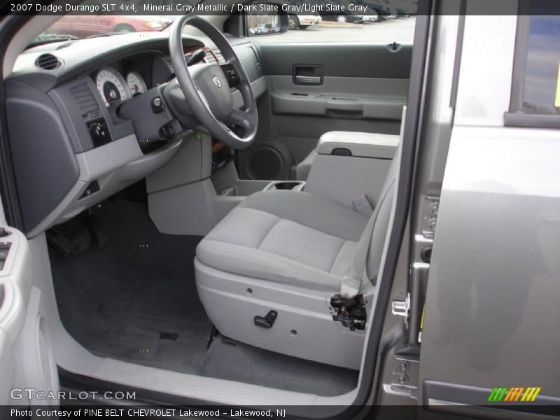 Mineral Gray Metallic / Dark Slate Gray/Light Slate Gray 2007 Dodge Durango SLT 4x4