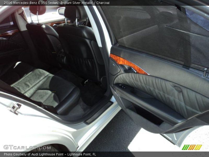 Brilliant Silver Metallic / Charcoal 2006 Mercedes-Benz E 350 Sedan