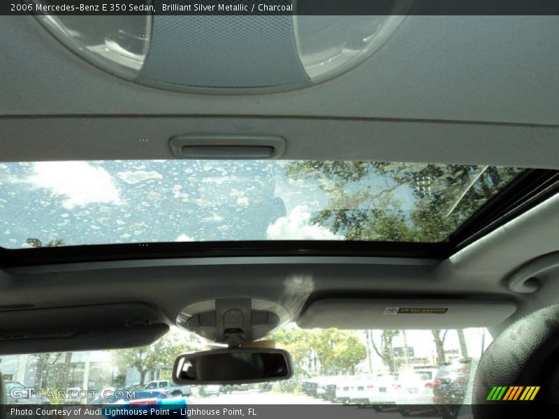 Brilliant Silver Metallic / Charcoal 2006 Mercedes-Benz E 350 Sedan