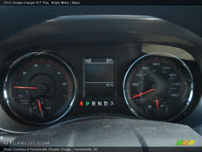 Bright White / Black 2011 Dodge Charger R/T Plus