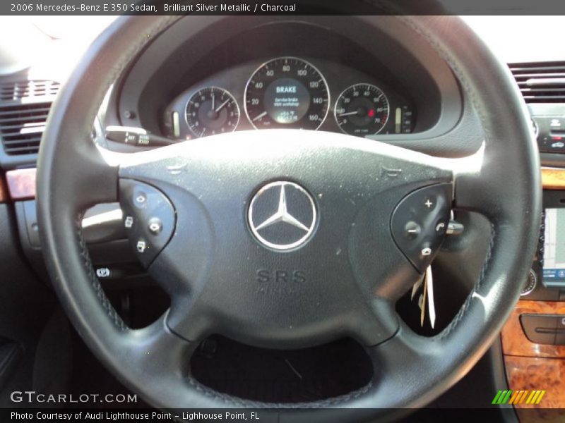 Brilliant Silver Metallic / Charcoal 2006 Mercedes-Benz E 350 Sedan